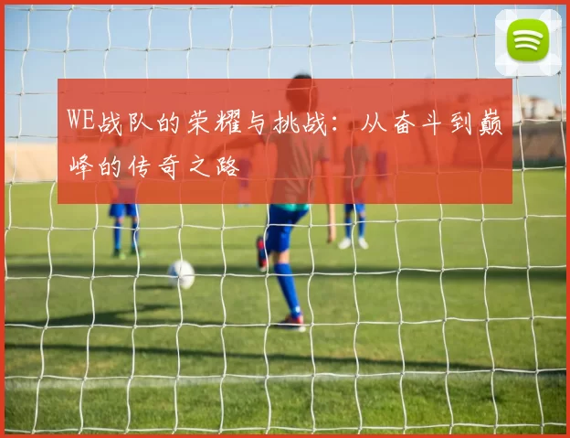 WE战队的荣耀与挑战:从奋斗到巅峰的传奇之路