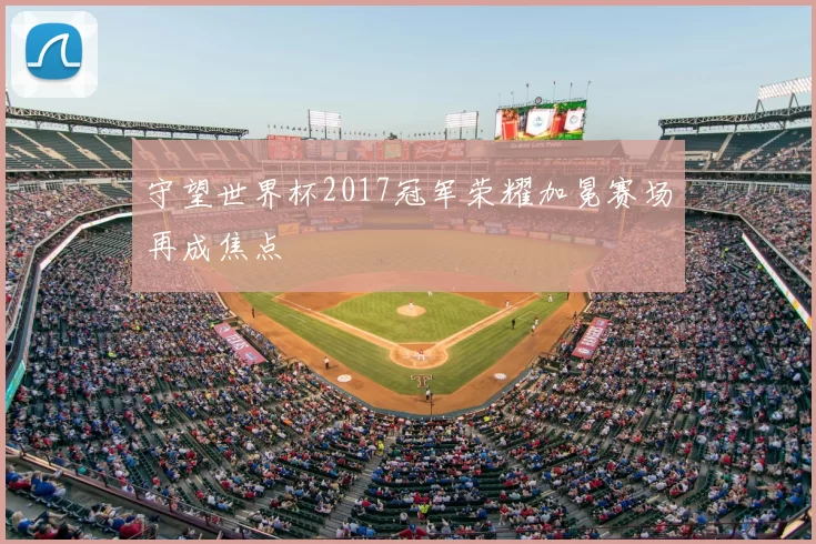 守望世界杯2017冠军荣耀加冕赛场再成焦点